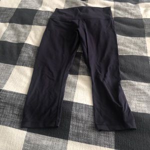 Dark purple Capri lululemon pants